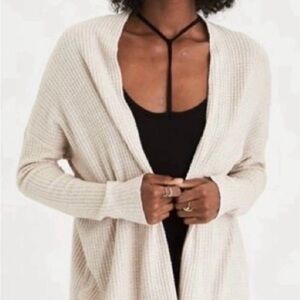 American Eagle Plush Hoodie Cardigan